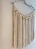 Macrame Tapestry- "Abby" | Wall Hangings by Rosie the Wanderer. Item composed of wood and cotton