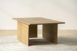 "Arch Large" Coffee Table | Tables by THE IRON ROOTS DESIGNS. Item made of oak wood