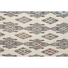 Hand-Woven Braided Small Rug Turkish Jajim Kilim | Rugs by Vintage Pillows Store. Item made of cotton with fiber