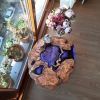 Epoxy Custom Vivid Edge Blue Resin River Olive Wood Coffee Table | Tables by Ironscustomwood. Item made of wood with synthetic
