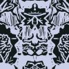 Indian Floral, Periwinkle | Fabric in Linens & Bedding by Philomela Textiles & Wallpaper. Item composed of linen