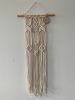 Macrame Wall Hanging Shelf- "Madison" | Wall Hangings by Rosie the Wanderer. Item composed of wood & cotton