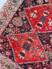 SUPERE UNIQUE Antique Caucasian | Sage Green Border Charcoal | Area Rug in Rugs by The Loom House. Item made of fabric with fiber