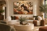 Held by Home | Oil And Acrylic Painting in Paintings by Madame A. K. Selestan