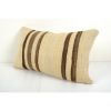 Set of Two Vintage Hemp Turkish Kilim Pillow, Vintage | Sham in Linens & Bedding by Vintage Pillows Store. Item composed of cotton & fiber