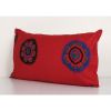 Suzani Lumbar Cushion Cover, Tribal House Decor- Embroidery | Pillows by Vintage Pillows Store