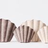 Concha Vase Grey Medium | Work by District Loom