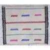 Old Traditional Turkish Oriental Hand Made Wool Small Kilim | Small Rug in Rugs by Vintage Pillows Store. Item composed of wool and fiber