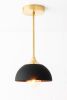 Brass Pedant - Mid Century Lighting - Model No. 4539 | Pendants by Peared Creation. Item composed of brass