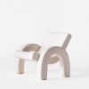 Arco Lounge Chair Boucle White | Work by District Loom