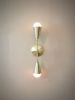 Modern Wall Sconce - Mid Century Wall Light - Black | Sconces by Retro Steam Works. Item composed of brass compatible with industrial style