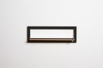 Folding Wall Shelf | Fläpps Shelf 80x27-1 | Spice Rack, Display Ledge, Birch Plywood, Black | Shelving in Storage by AMBIVALENZ