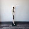 Rustic Driftwood Art Sculpture "Feathered" | Sculptures by Sculptured By Nature  By John Walker. Item composed of wood in minimalism style