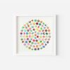 Marbled Dots Collage Geometric Painting | Paintings by Amelia Coward