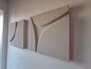 Sculptural Diptych Painting Set: Handmade Textured Relief Wall Art | Wall Sculpture in Wall Hangings by Vaiva Art Atelier