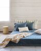 Grid Pillowcases - Blue | Pillows by MINNA