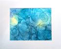 emerald undercurrent | abstract art original | Watercolor Painting in Paintings by Megan Spindler