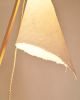 Natural Wooden Lamp | Floor Lamp in Lamps by VANDENHEEDE FURNITURE-ART-DESIGN. Item composed of wood and paper in boho or contemporary style