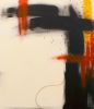 Slow Burn | Orange Abstract Original Painting | Oil And Acrylic Painting in Paintings by Abby May