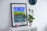 break in the clouds |  abstract original art | Watercolor Painting in Paintings by Megan Spindler