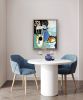 Music Man | Original Acrylic Painting | Oil And Acrylic Painting in Paintings by Aleea Jaques ,