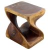 Haussmann® Rectangular Twist End Table 20 x 15 x 20 | Tables by Haussmann®