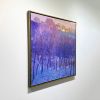 Blue Wish | Oil And Acrylic Painting in Paintings by Sorelle Gallery. Item composed of canvas