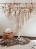 Sulka Wall Hanging | Macrame Wall Hanging in Wall Hangings by Seven Sundays Studios. Item made of wood with wool