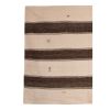 Minimalist Vintage Hemp Kilim Rug - Organic Turkish Rug | Area Rug in Rugs by Vintage Pillows Store. Item made of fiber