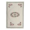 Vintage Turkish Floral Aubusson Style Kilim Rug - Handmade | Area Rug in Rugs by Vintage Pillows Store. Item made of wool with fiber