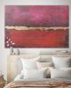 "Gold Skyline" | Oil And Acrylic Painting in Paintings by Berez Art. Item made of canvas
