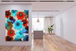 FB's Coneflowers Photomontage - 5 versions | Photography by Joanie Landau