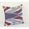 Ikat Cotton Pillow Cover, Accent Cushion, Decorative pillow, | Pillows by Vintage Pillows Store
