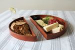 Lunar Ceramic Tray Set | Terracotta | Serving Tray in Serveware by Studio Patenaude