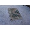 2x3 Oriental Vintage Wool Handmade Traditional Carpet | Area Rug in Rugs by Vintage Pillows Store. Item made of wool with fiber