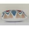 Uzbekistan Ikat Pillow Cover, Handmade Decorative Uzbek Pill | Cushion in Pillows by Vintage Pillows Store