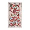 Suzani Tapestry With Deer Design, Animal Pictorial Cotton Su | Tablecloth in Linens & Bedding by Vintage Pillows Store