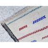 Old Traditional Turkish Oriental Hand Made Wool Small Kilim | Small Rug in Rugs by Vintage Pillows Store. Item composed of wool and fiber
