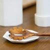 Handmade Porcelain Spoon Rest | Utensils by The Bright Angle. Item made of wood