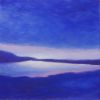 Low Sky Over Laugarvatn | Oil And Acrylic Painting in Paintings by Victoria Veedell. Item made of canvas with synthetic works with contemporary style