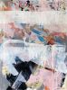 Celebration Cake Original Painting on Stretched Canvas | Mixed Media by Jessalin Beutler. Item composed of canvas