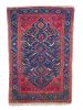 COLORFUL Charming Antique Rug | Schools of Fish Swimming | Area Rug in Rugs by The Loom House. Item composed of fabric & fiber