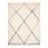 Genuine Wool rug Beni Ourain rug handmade | Area Rug in Rugs by Benicarpets