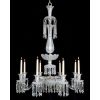 Alan Mizrahi IQ2037 Mid-Victorian Frosted | Chandeliers by Alan Mizrahi Lighting Design