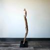 Driftwood Art Sculpture "Slender Flame" | Sculptures by Sculptured By Nature  By John Walker. Item made of wood works with minimalism style