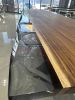 Epoxy Resin Dining Table - Custom Epoxy Table - River Table | Tables by Tinella Collection. Item composed of wood and synthetic in contemporary or country & farmhouse style