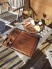 Black Walnut Wooden Cutting Board | Serveware by Carlberg Design. Item made of walnut compatible with minimalism and contemporary style