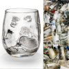 ARGENTO · Silver · Recycled Glassware | Cup in Drinkware by LUMi Collection. Item composed of glass and synthetic