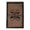 Medium Size Turkish Tulu Rug with Mohair 4'1" X 6'4" | Area Rug in Rugs by Vintage Pillows Store. Item composed of wool and fiber