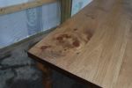 Classic Farmhouse Dining Table with Thick Top (in stock) | Tables by Hazel Oak Farms. Item made of wood